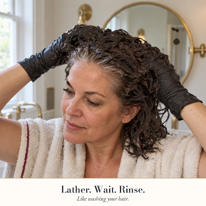 Instant Hair Dye Shampoo