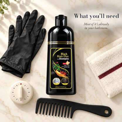 Instant Hair Dye Shampoo